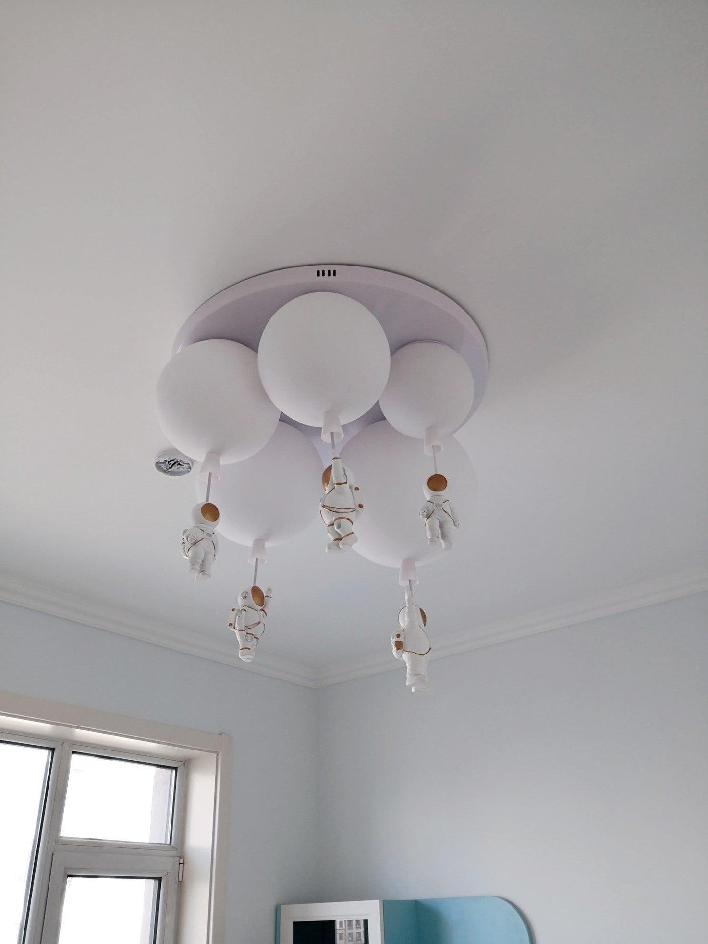 Frosted Balloon Combination Overhead light Ceiling Lamp