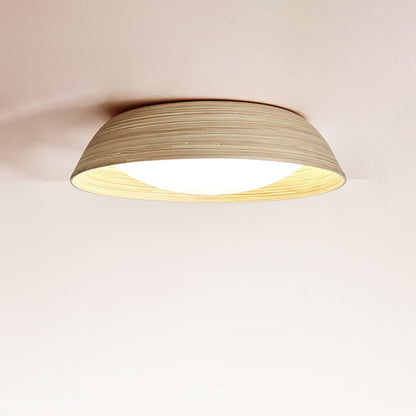 Bamboo Textured Ceiling Lamp