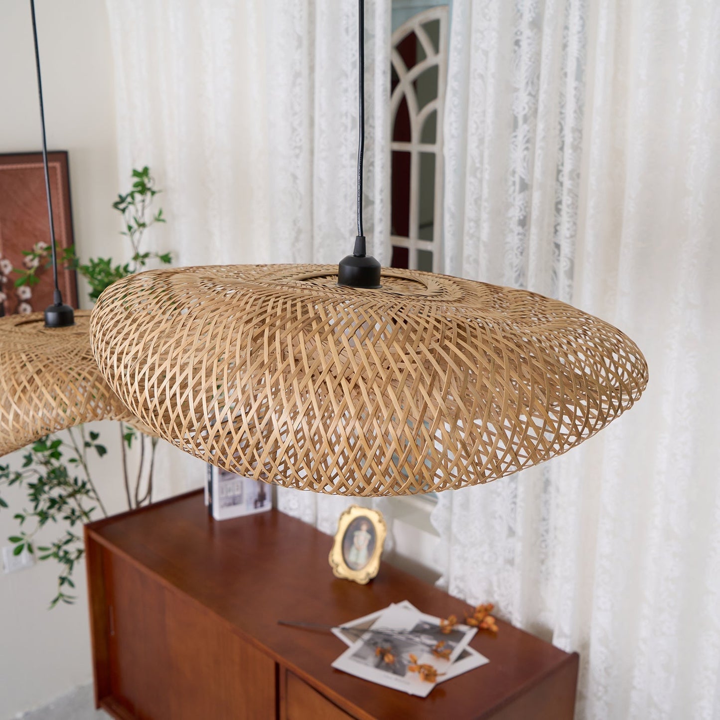 Bamboo Weaving Pendant Lamp