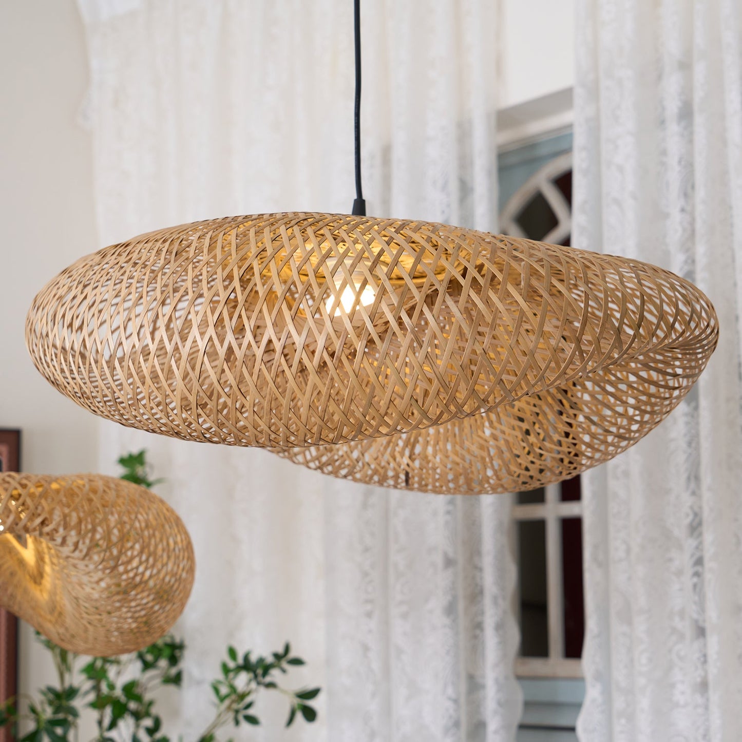 Bamboo Weaving Pendant Lamp