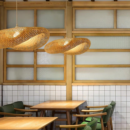 Bamboo Weaving Pendant Lamp