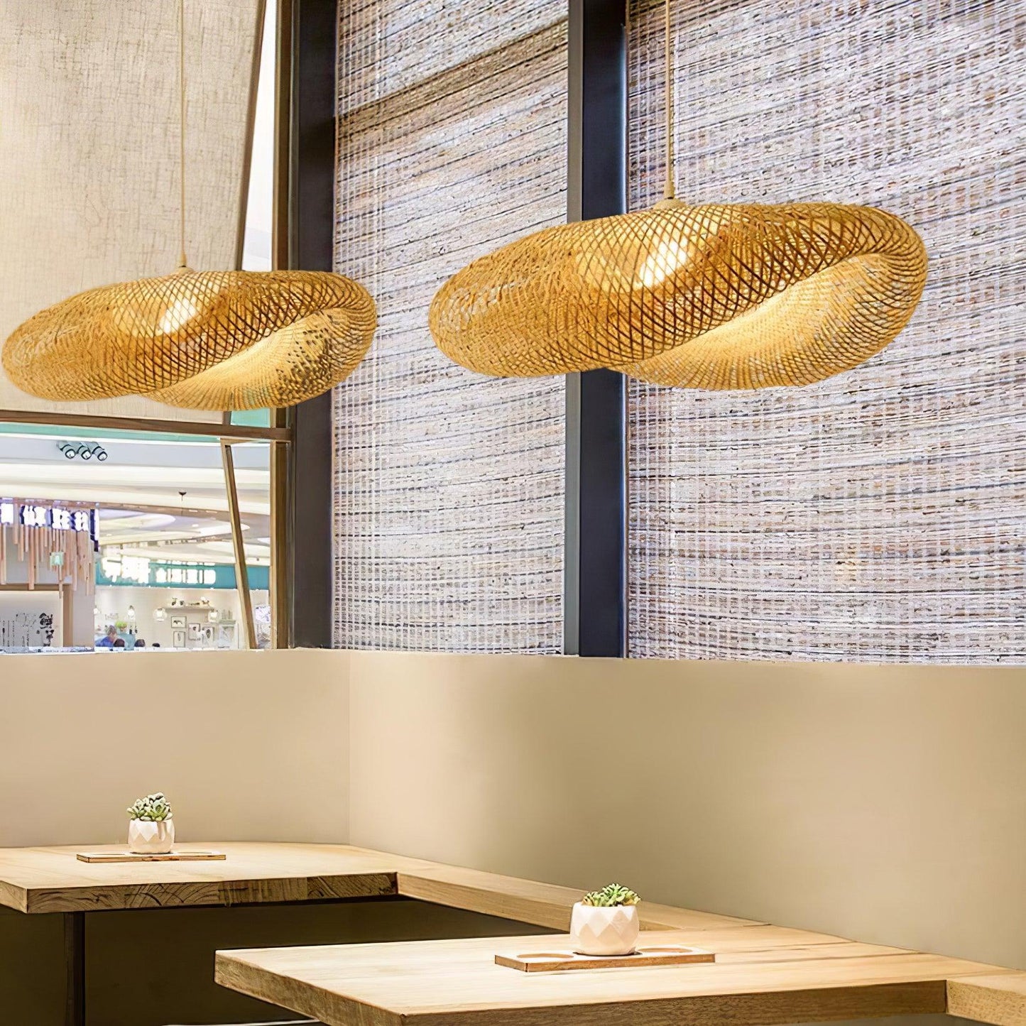 Bamboo Weaving Pendant Lamp