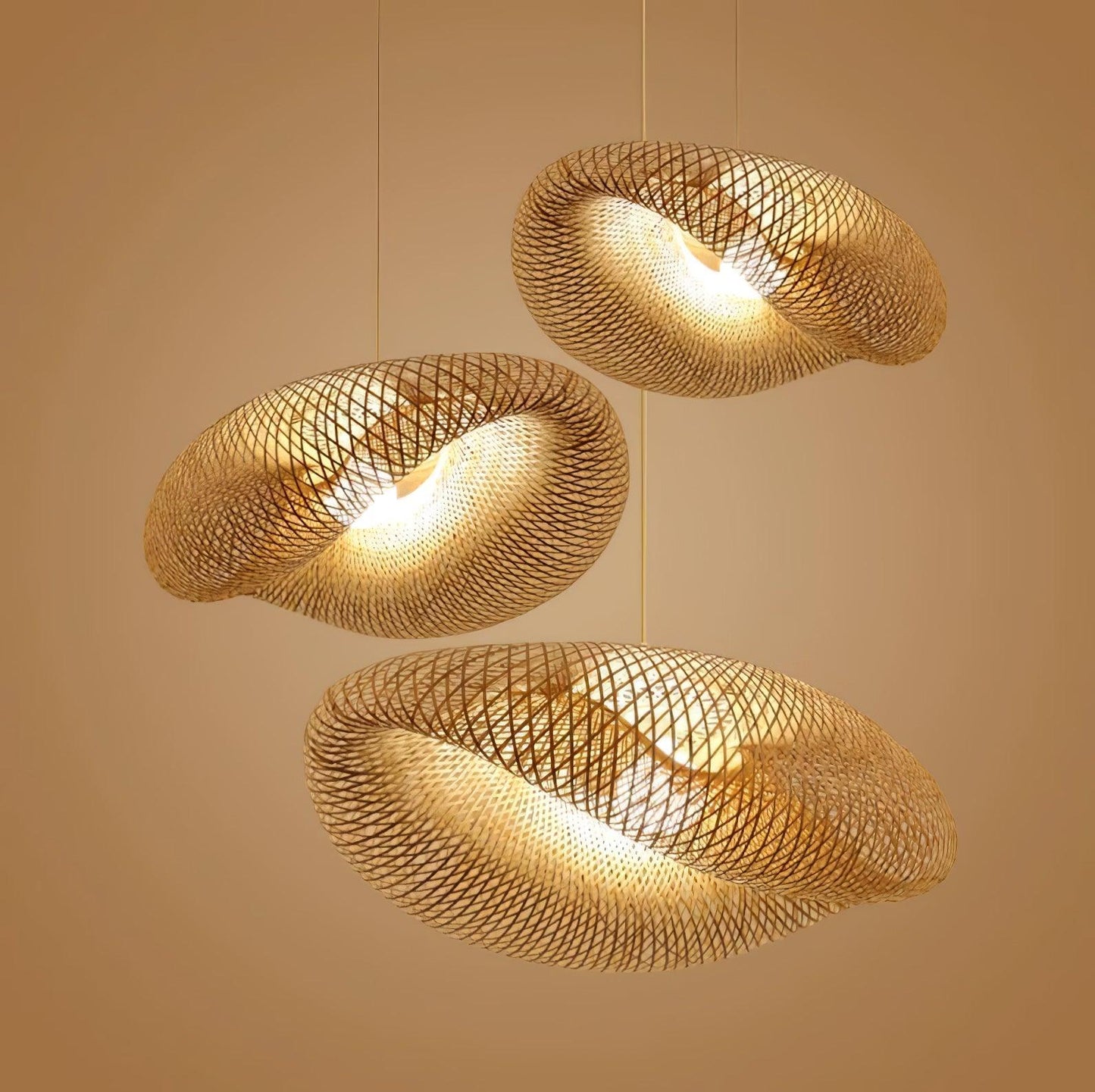 Bamboo Weaving Pendant Lamp