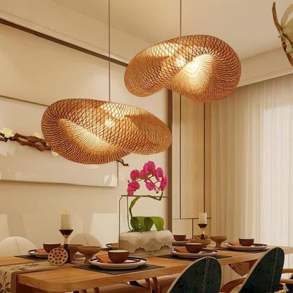 Bamboo Weaving Pendant Lamp