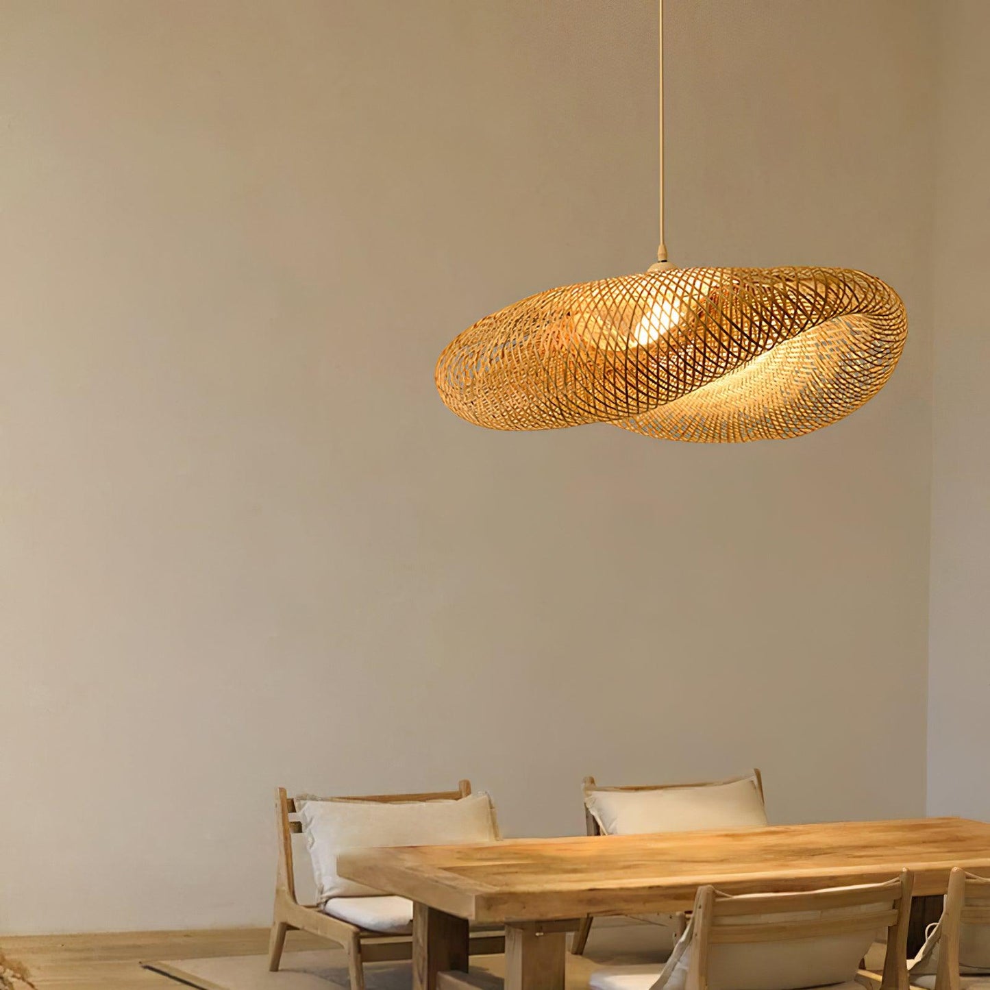 Bamboo Weaving Pendant Lamp