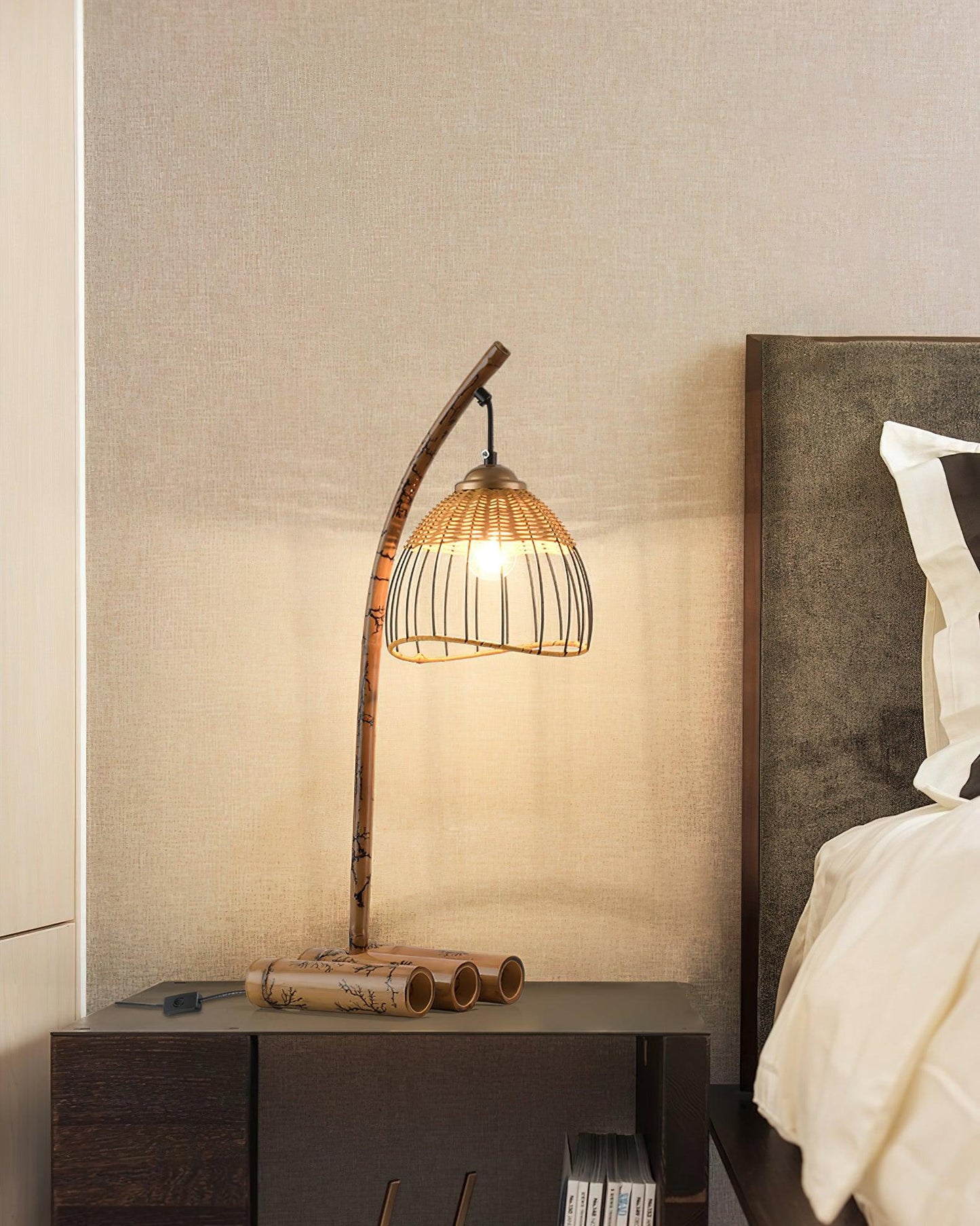 Bamboo Zen Table Lamp