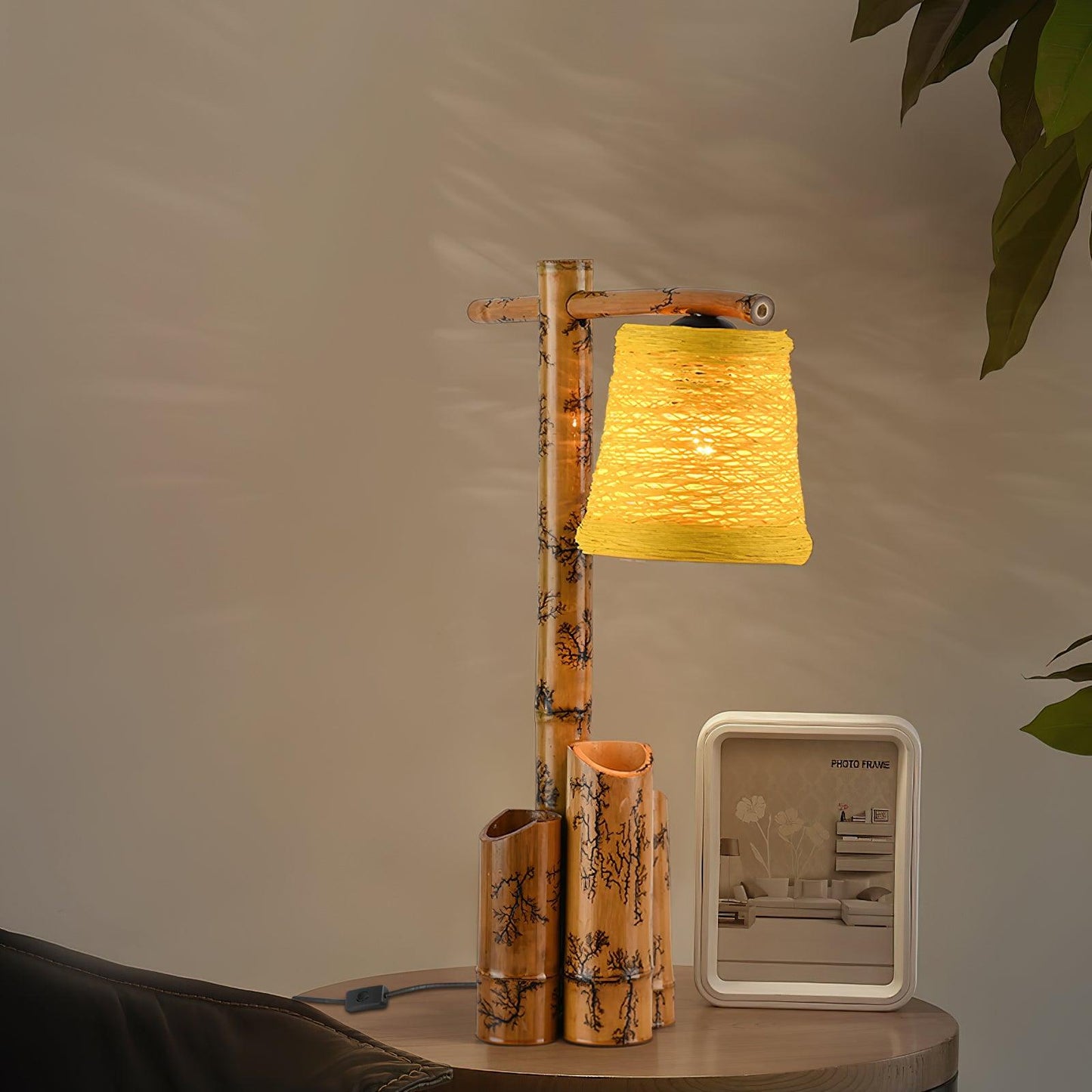 Bamboo Zen Table Lamp