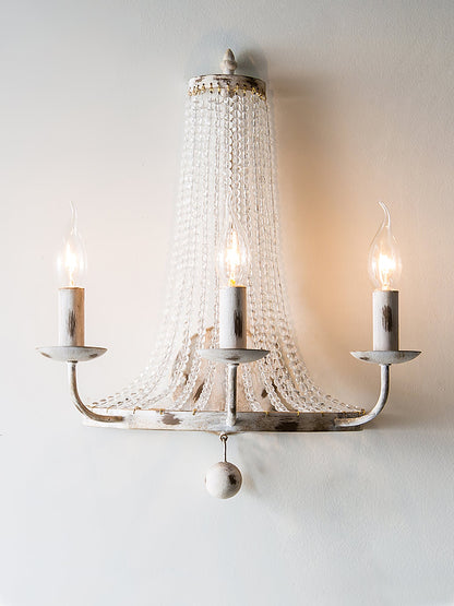 Basket Crystal Wall Lamp