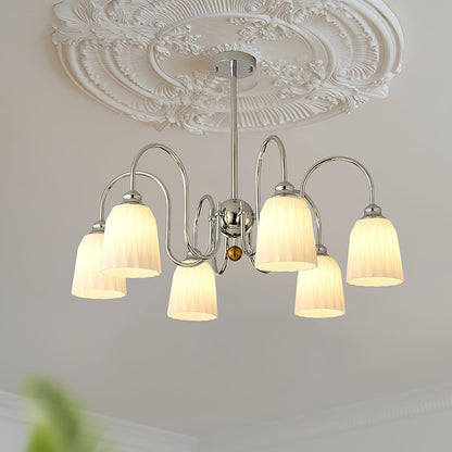 Bauhaus Pleated Chandelier