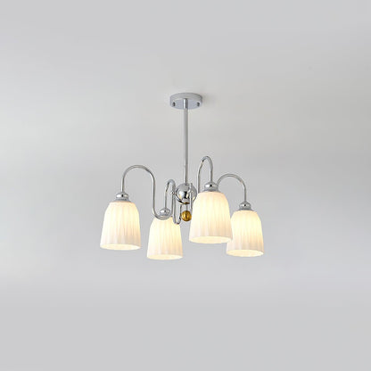 Bauhaus Pleated Chandelier