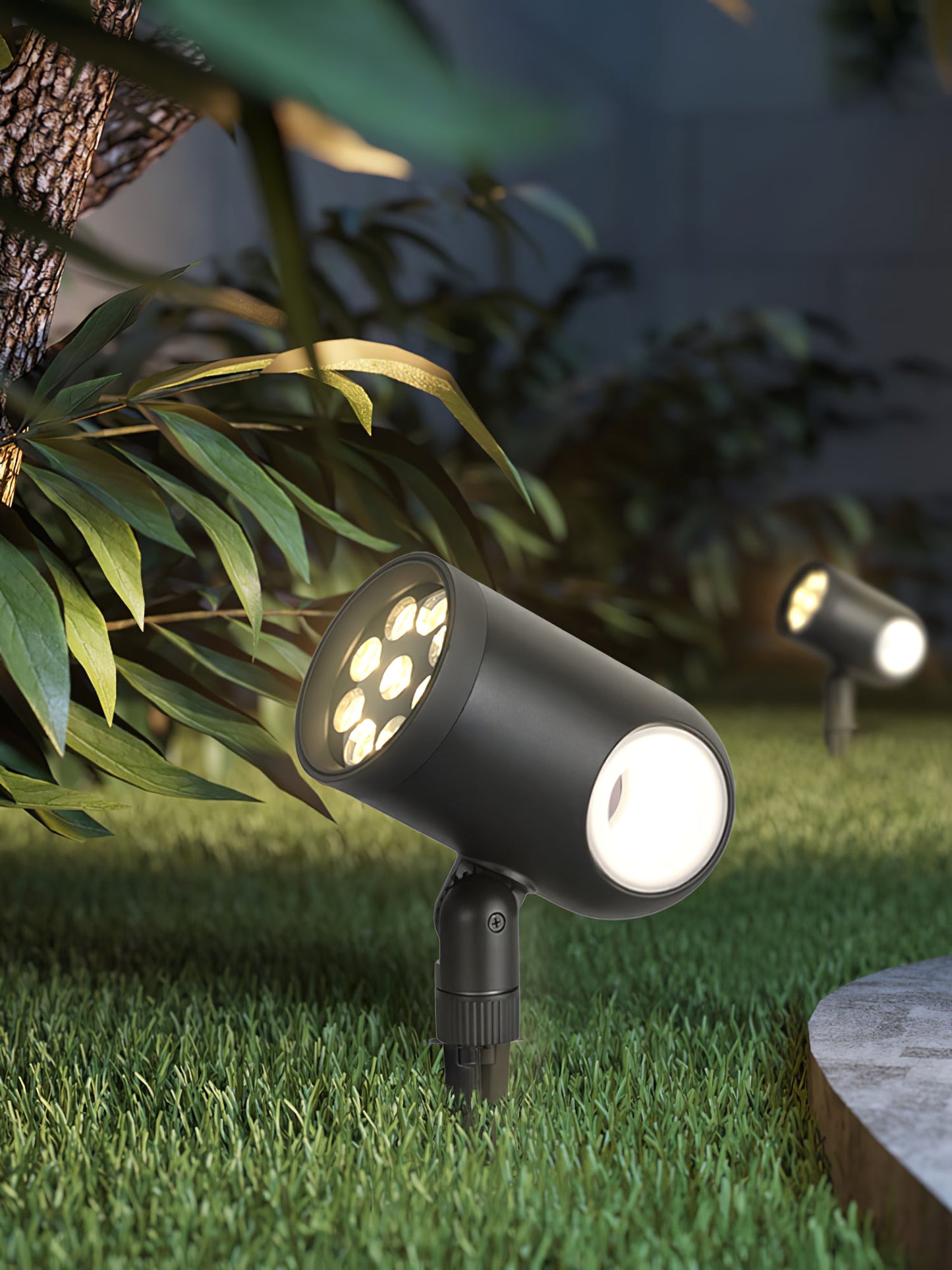 Beam Spike Adjustable Landscape Spotlight