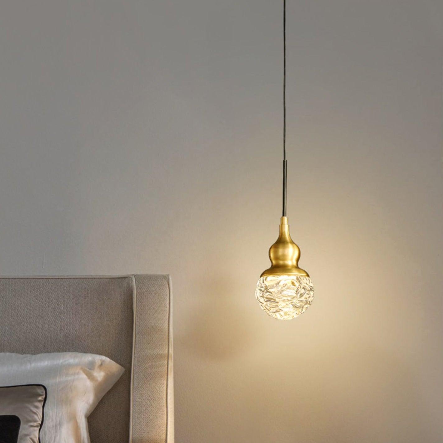 Bella Brass Pendant Light