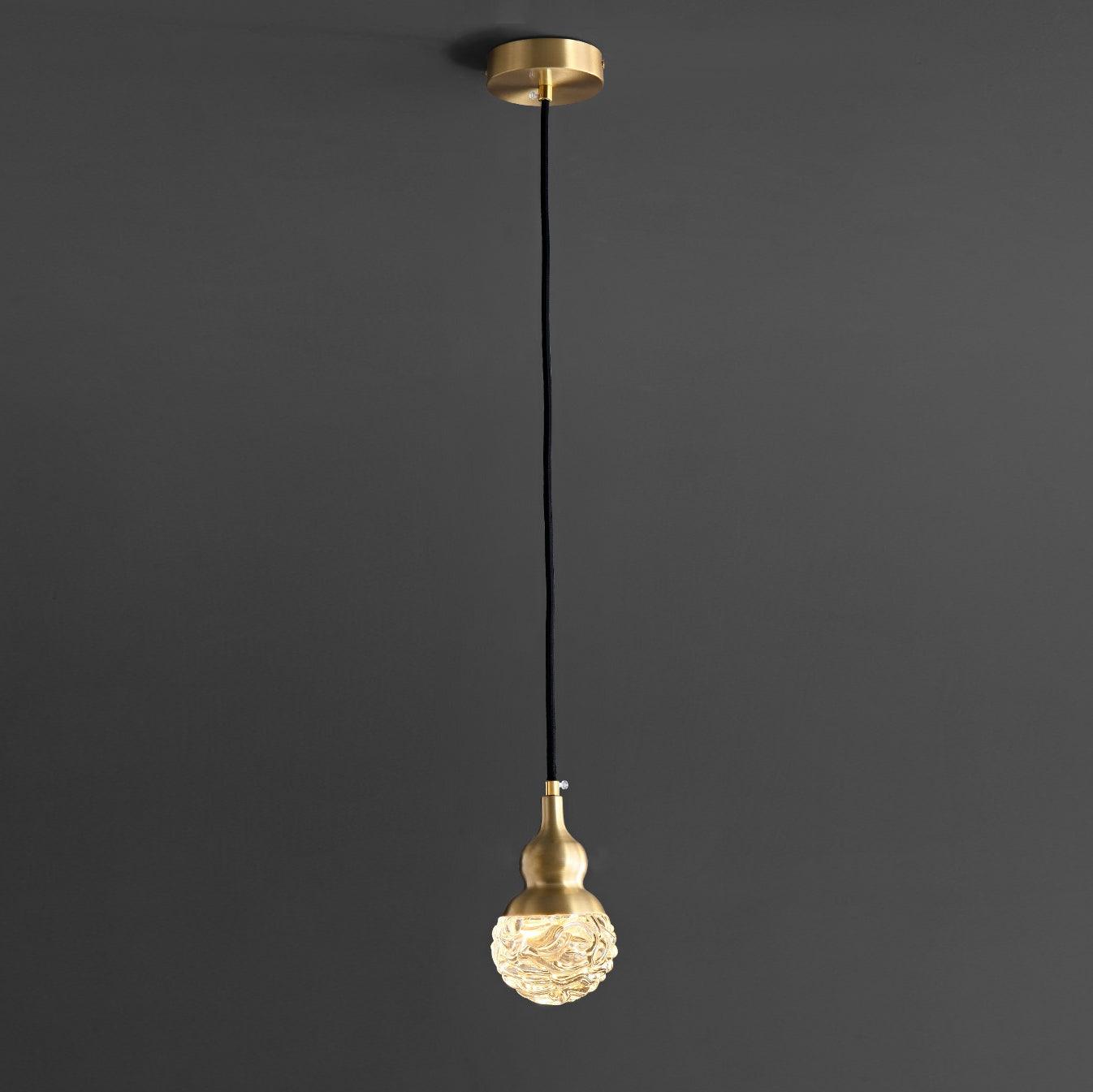 Bella Brass Pendant Light