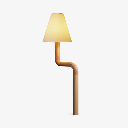 Bend Wood Table Lamp