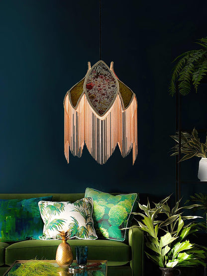 Bette Fringed Pendant Lamp