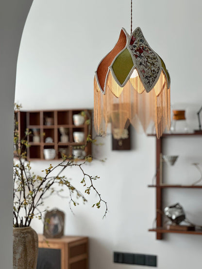 Bette Fringed Pendant Lamp