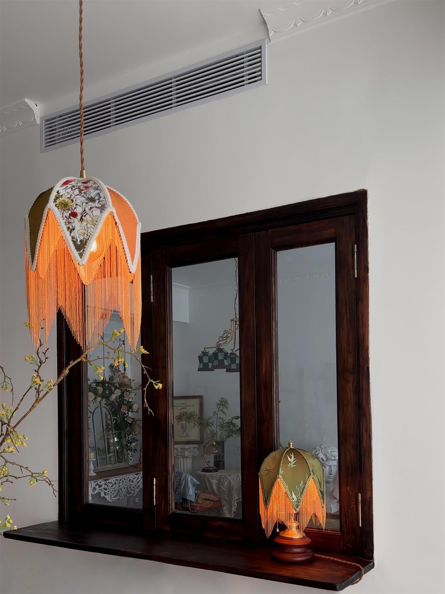 Bette Fringed Pendant Lamp