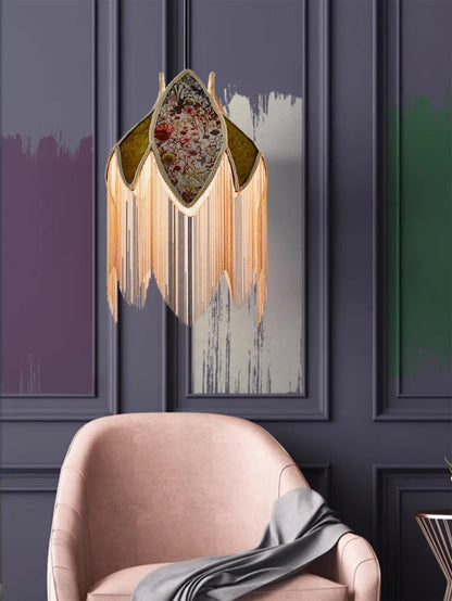 Bette Fringed Pendant Lamp