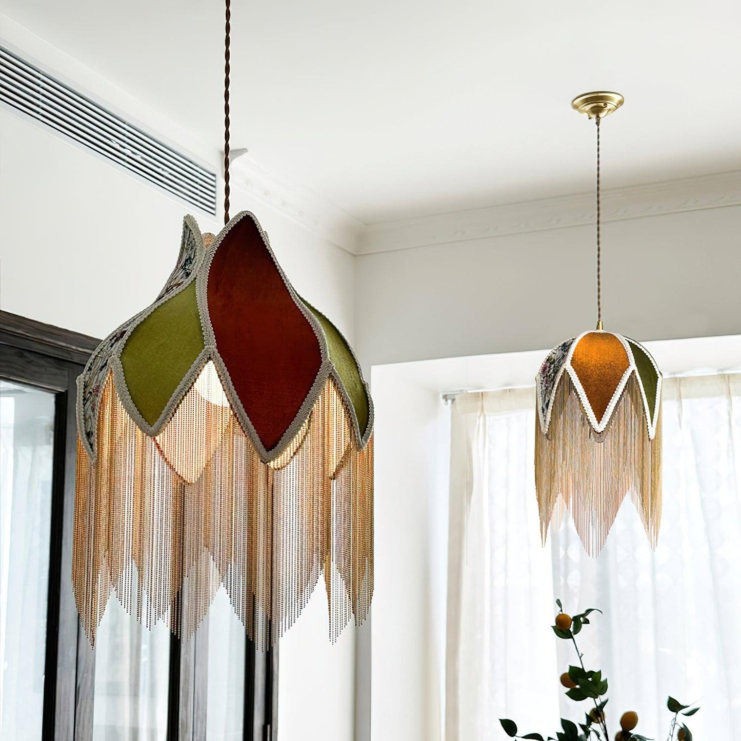 Bette Fringed Pendant Lamp