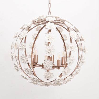 Bianca Floral Orb Chandelier