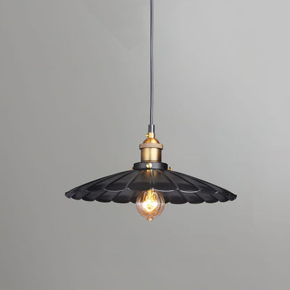 Black Skirt Pendant Light