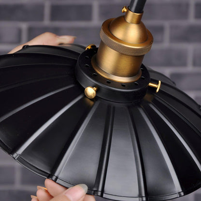 Black Skirt Pendant Light