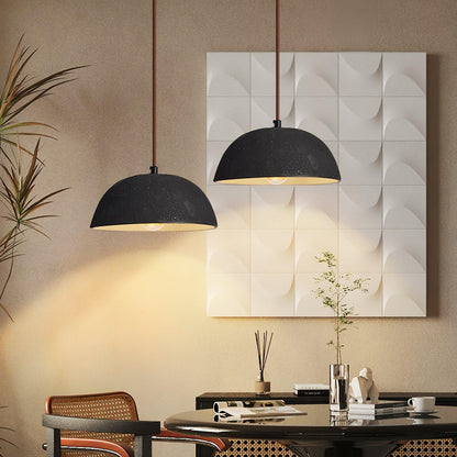 Black Arch Ceramic Pendant Lamp