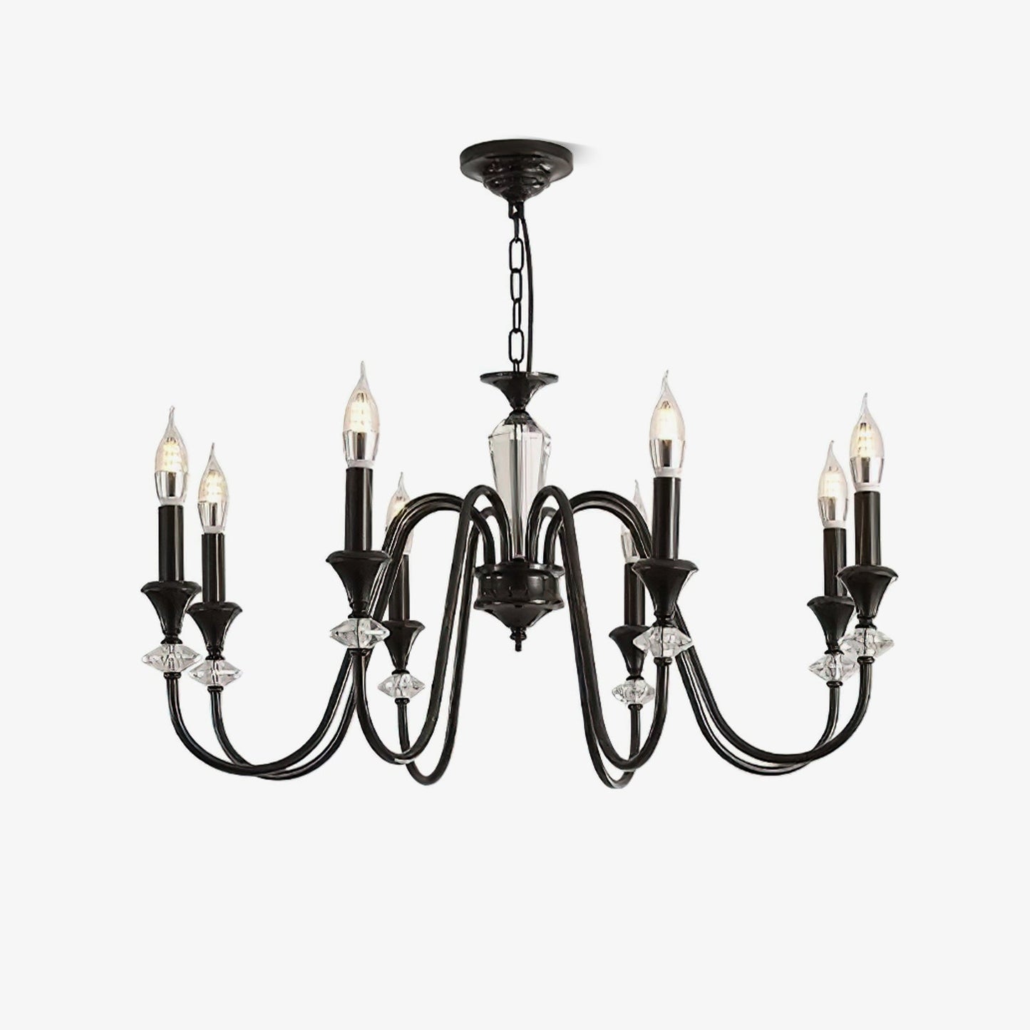 Noir Candelabra Pendant light Chandelier