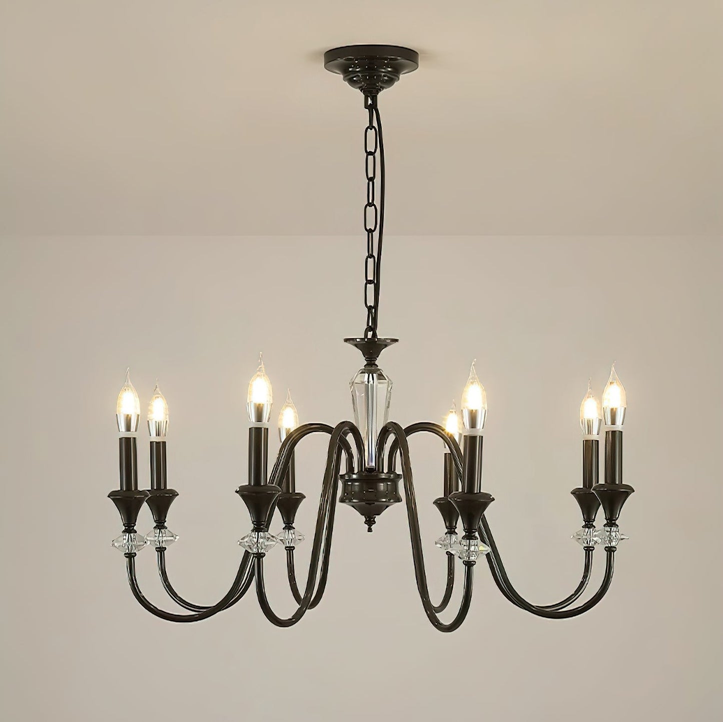 Noir Candelabra Pendant light Chandelier