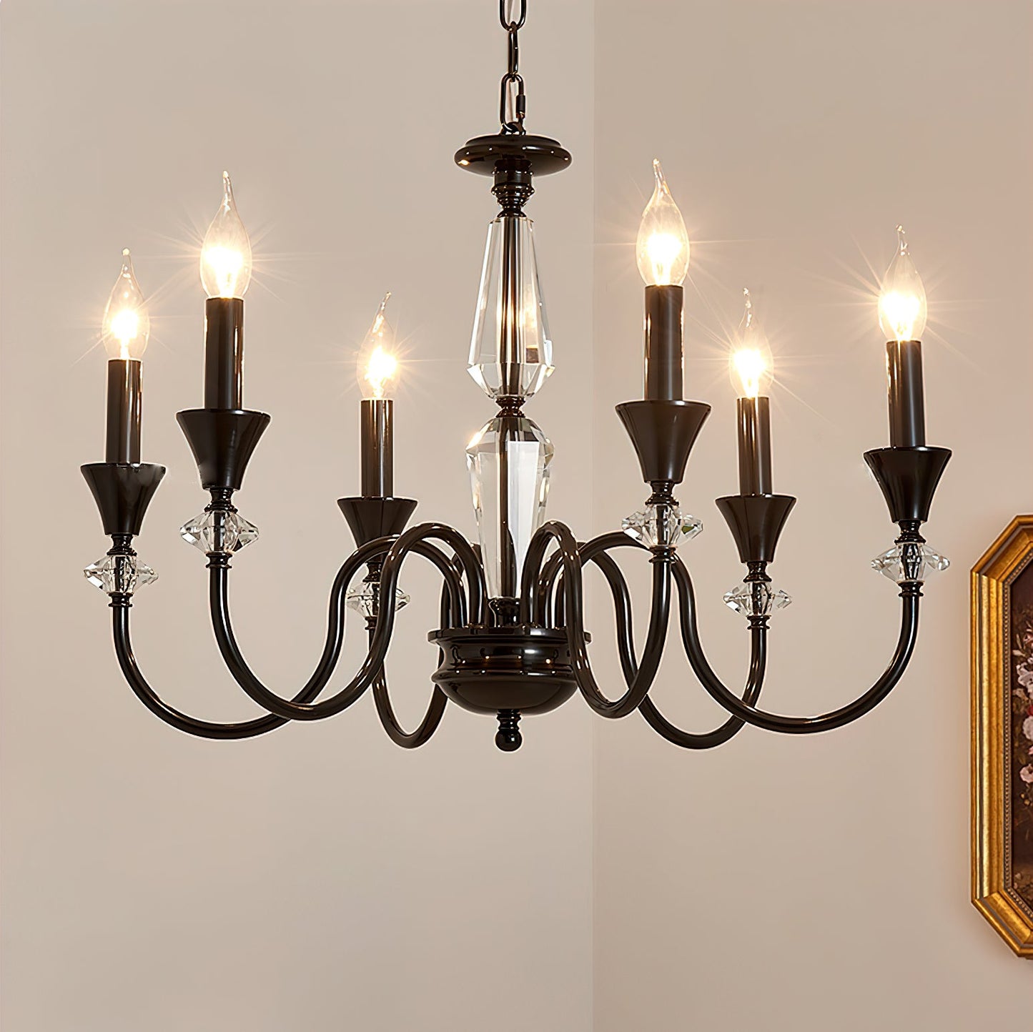 Noir Candelabra Pendant light Chandelier