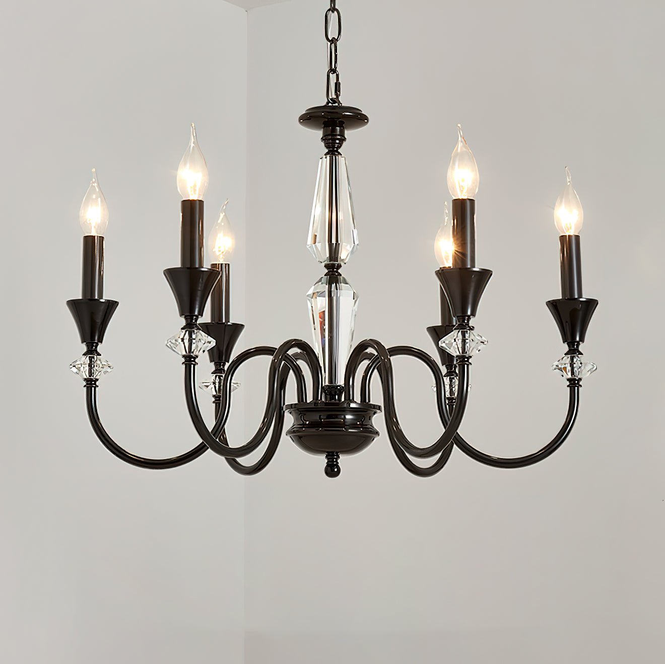 Noir Candelabra Pendant light Chandelier