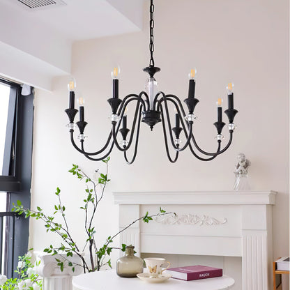 Noir Candelabra Pendant light Chandelier