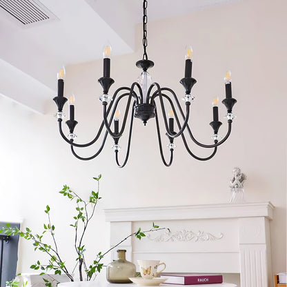 Noir Candelabra Pendant light Chandelier