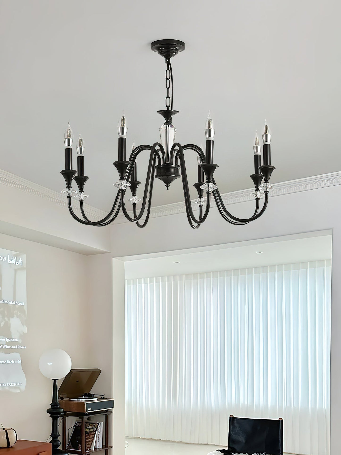 Noir Candelabra Pendant light Chandelier