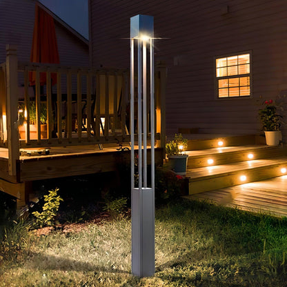 Pole Floodlight Outdoor Post Garden Light