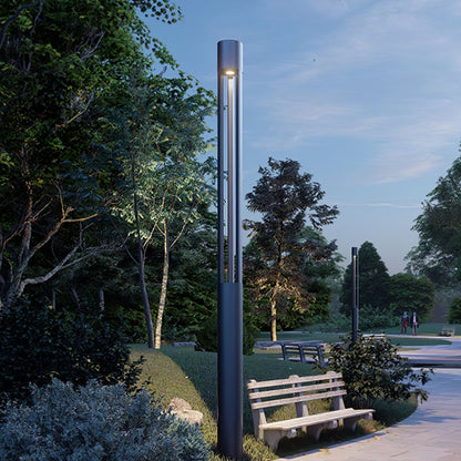 Pole Floodlight Outdoor Post Garden Light