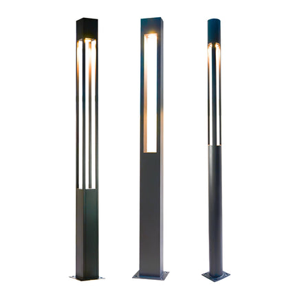 Pole Floodlight Outdoor Post Garden Light