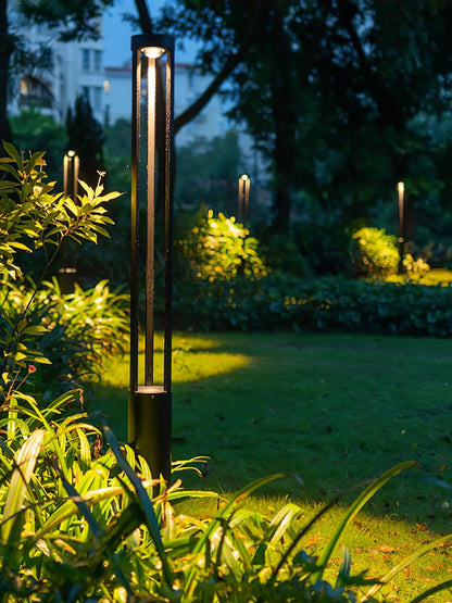 Pole Floodlight Outdoor Post Garden Light