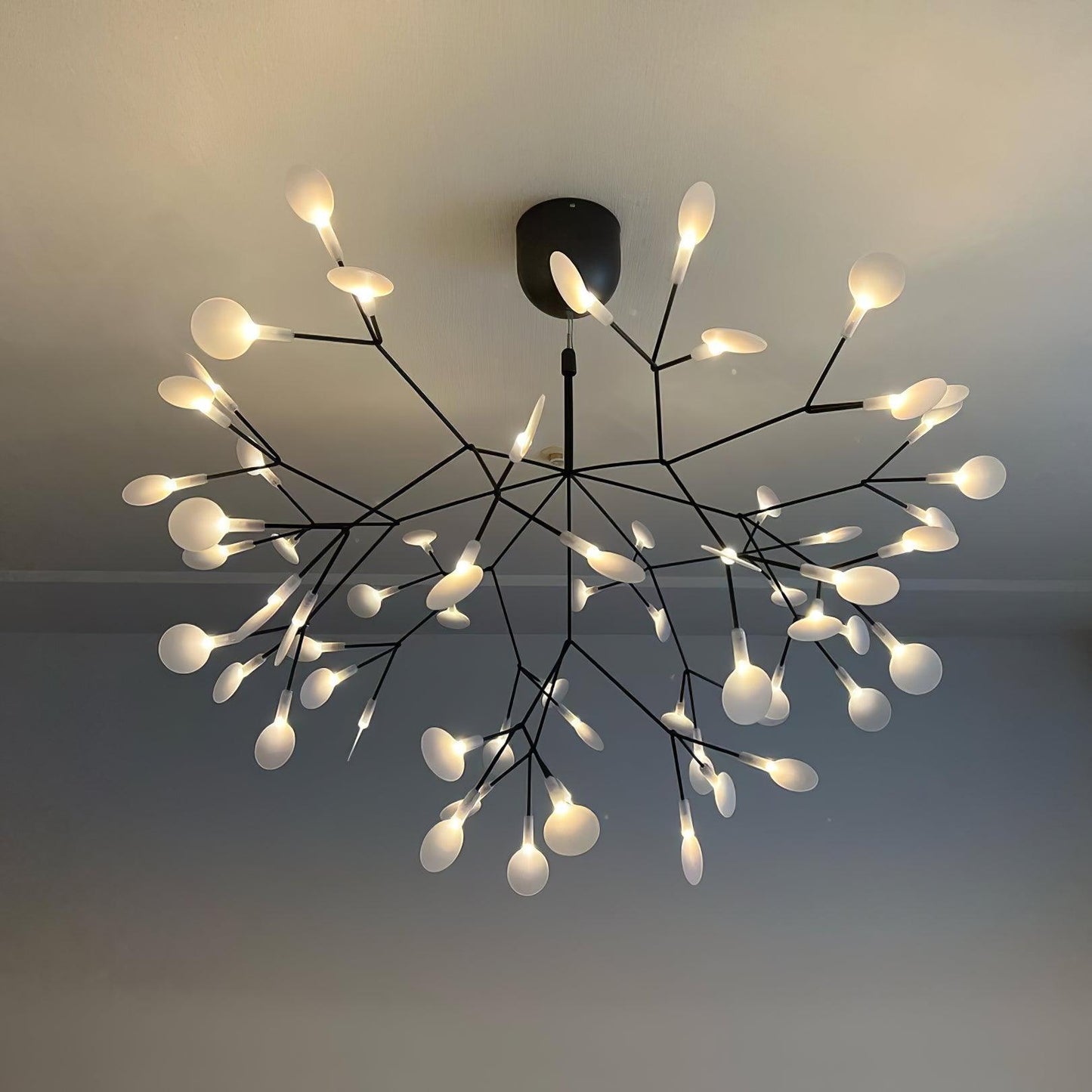 Black Firefly LED Chandelier