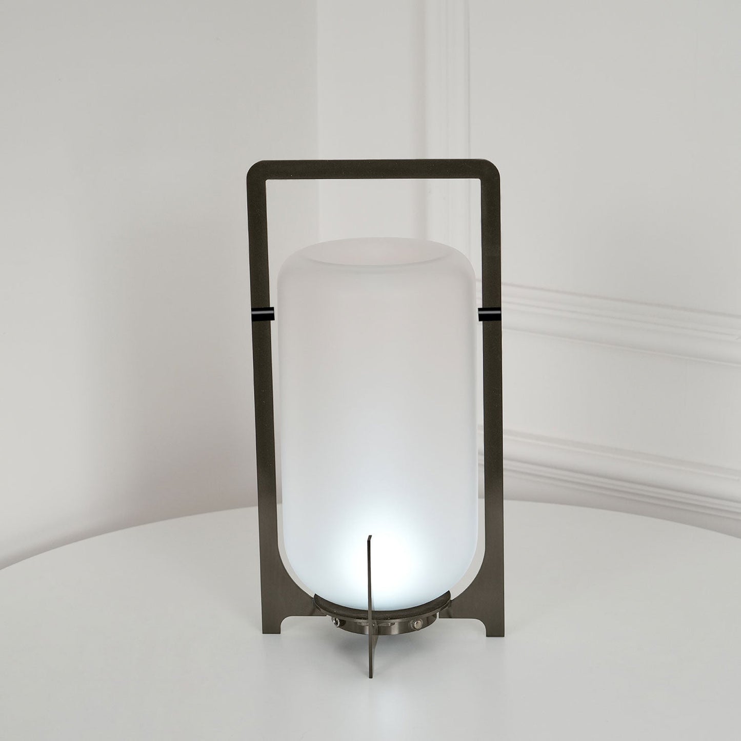 Steel Twilight Lantern Task lamp Table Light