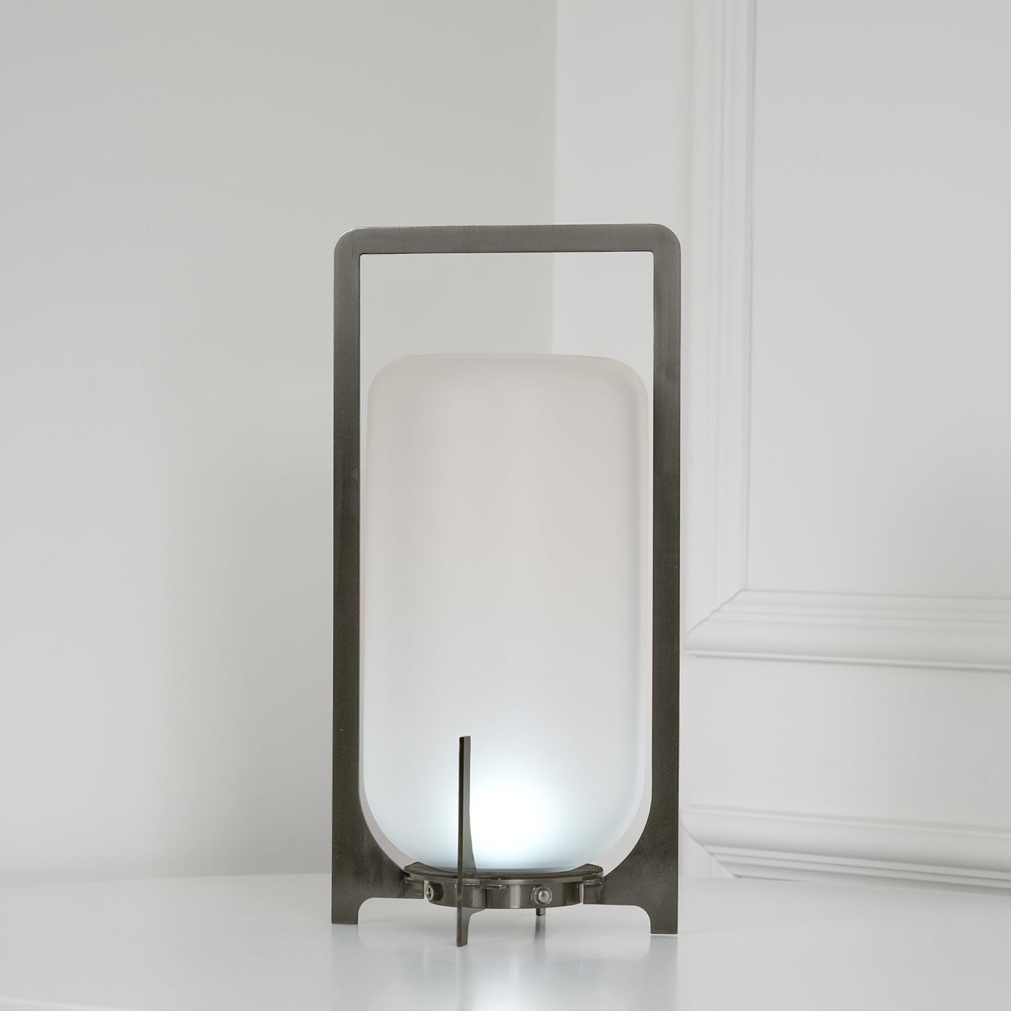 Steel Twilight Lantern Task lamp Table Light