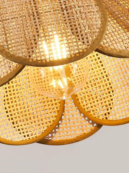 Bloom Rattan Pendant Lamp