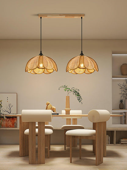 Bloom Rattan Pendant Lamp