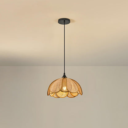 Bloom Rattan Pendant Lamp