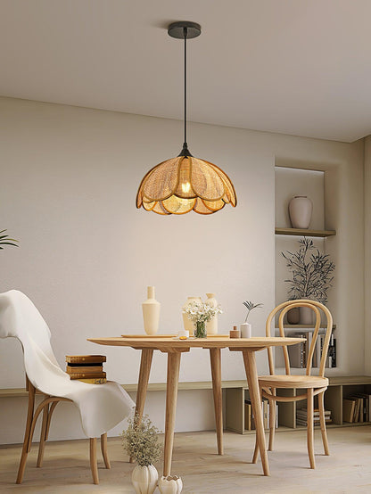 Bloom Rattan Pendant Lamp