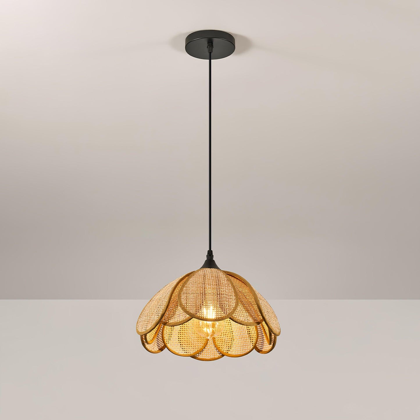 Bloom Rattan Pendant Lamp