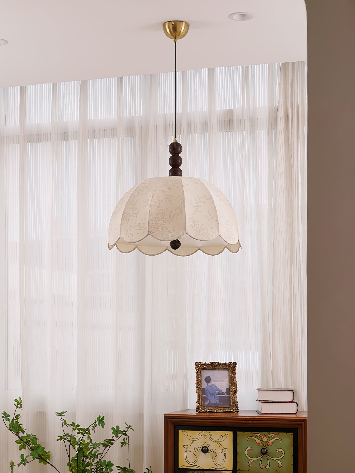 Blossom Fabric Pendant Light