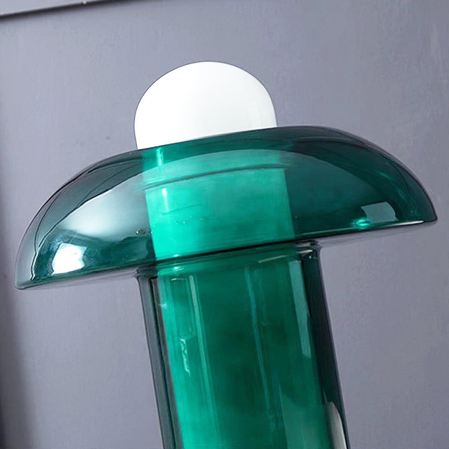 Glass Mushroom Side table lamp Table Lamp