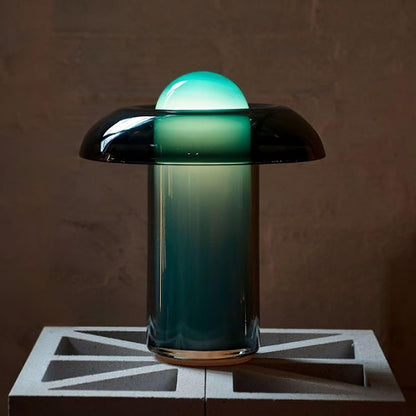 Glass Mushroom Side table lamp Table Lamp