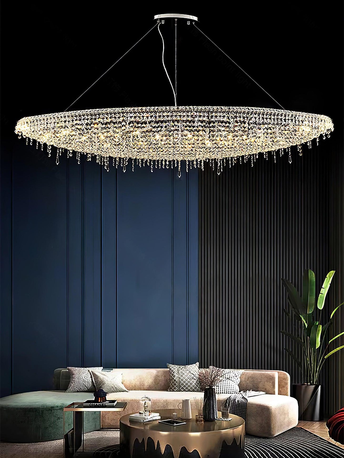 Boat Crystal Chandelier